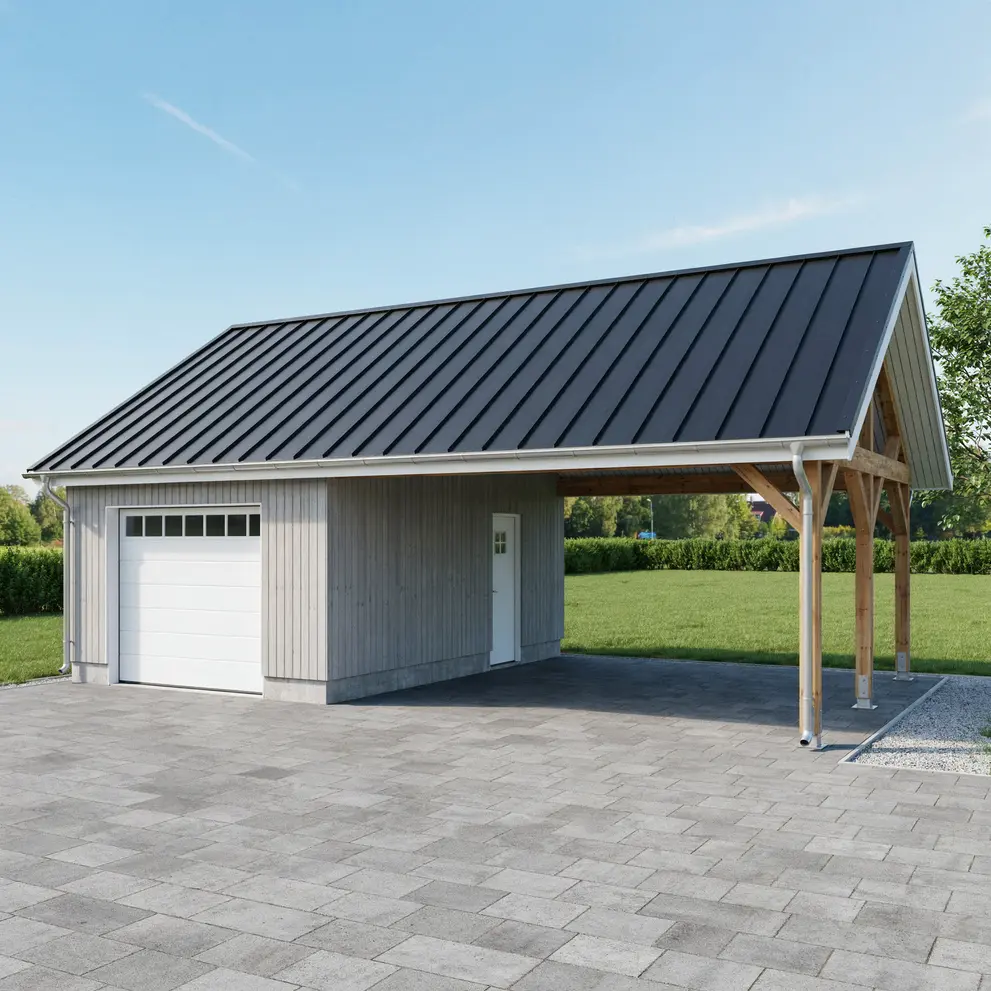 bygga carport garage vellinge skane