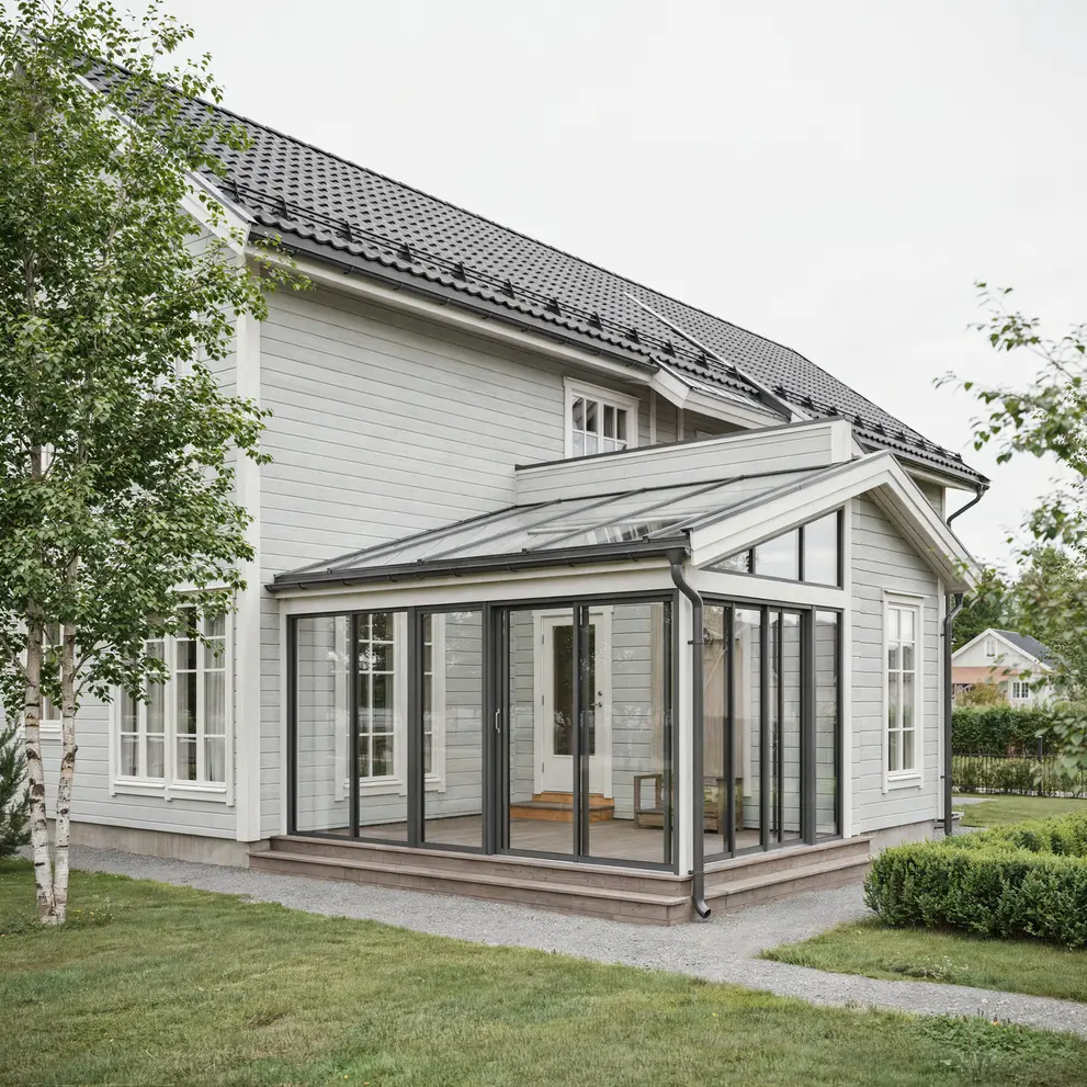 glasa in veranda altan vellinge skane
